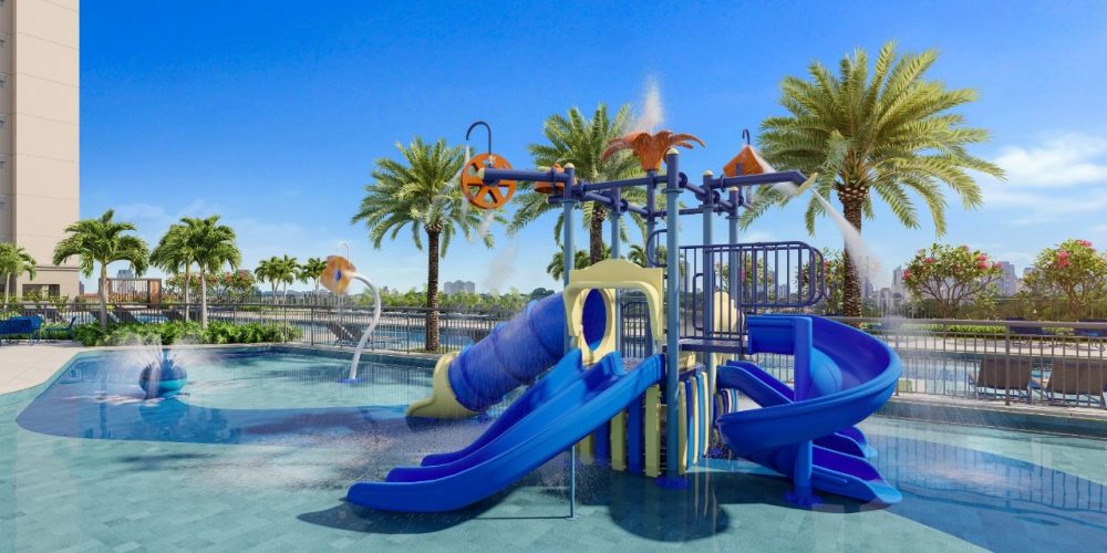 Perspectiva Piscina Infantil